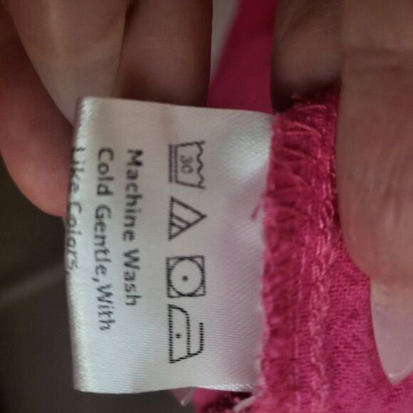 Bright Pink Plus Size Top - Picture 5 of 7